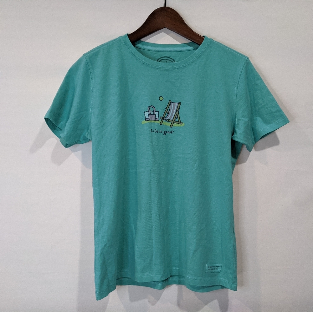 Life is Good Cotton T-shirt Size XS